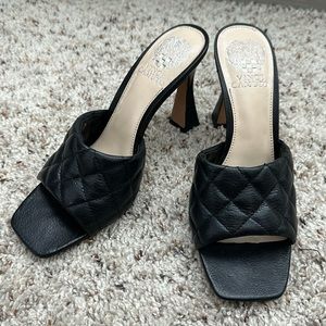 Black Vince Camuto Mule heels size 7.5